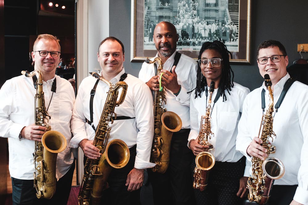 Christian McBride Big Band Sax Section Recommends Key Leaves