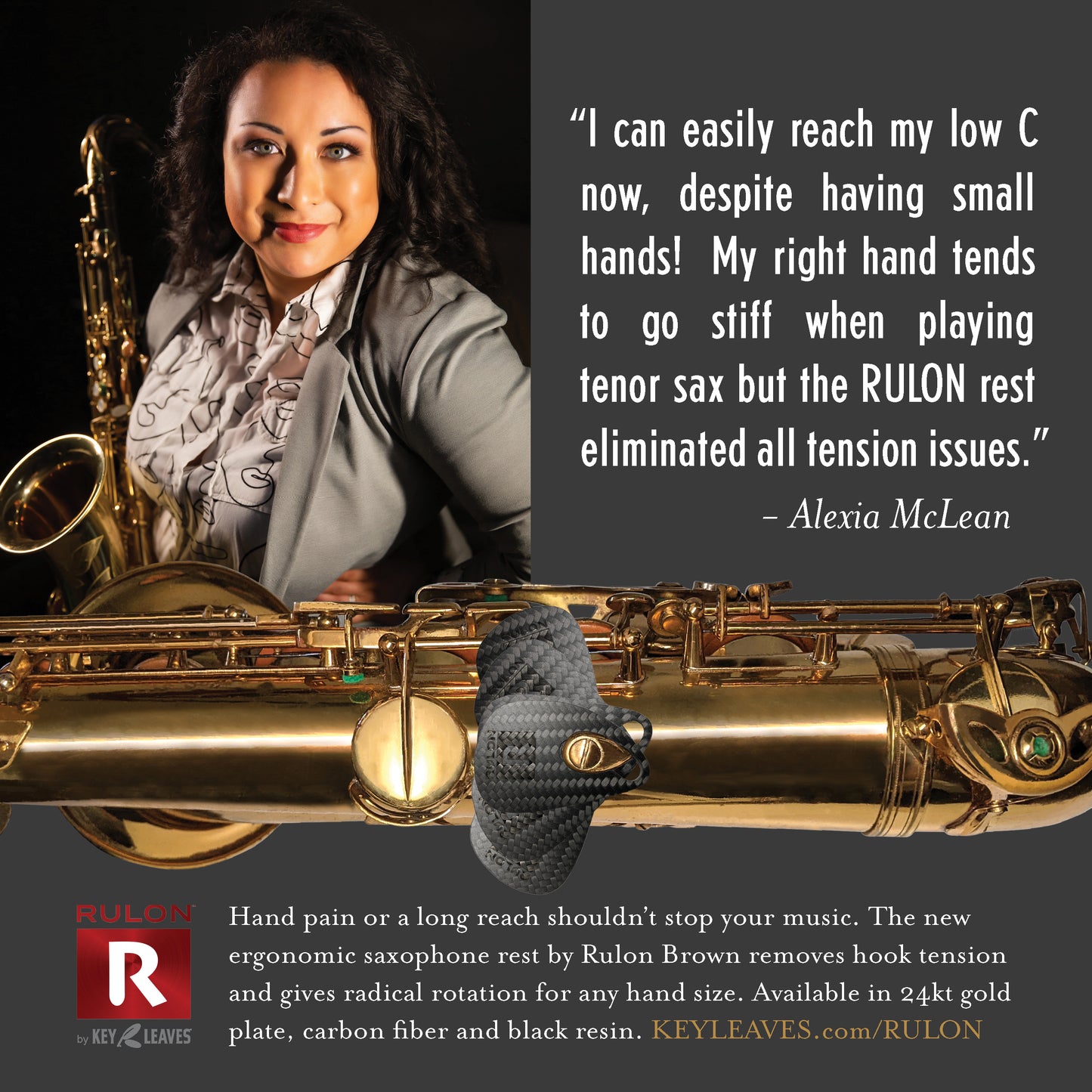 RULON Ergonomic Saxophone
