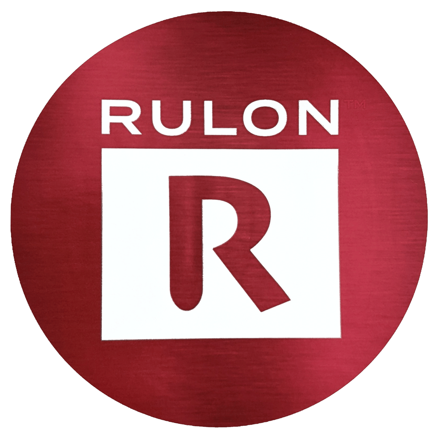 RULON Metallic Red Sticker