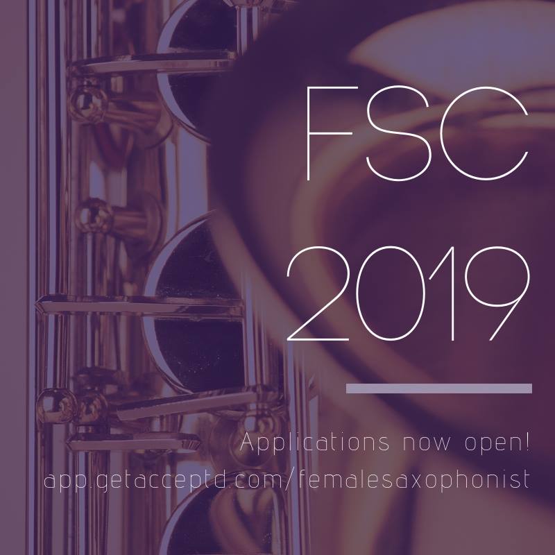 Female Saxophonist Competition 2019