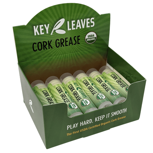 Key Leaves Makes the First USDA Certified Organic Cork Grease