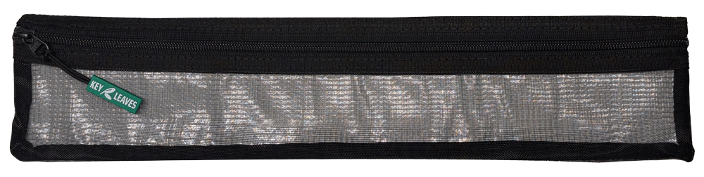 Key Leaves FLUTE POUCH sticks to a flute case so you can fill it with flute cleaning tools like swab, cleaning rod, polishing cloth, and pencil. This flute pouch adds space to a flute case so you can store all your care items safely without having to cram them inside the flute case and risk bending keys and tarnishing silver.