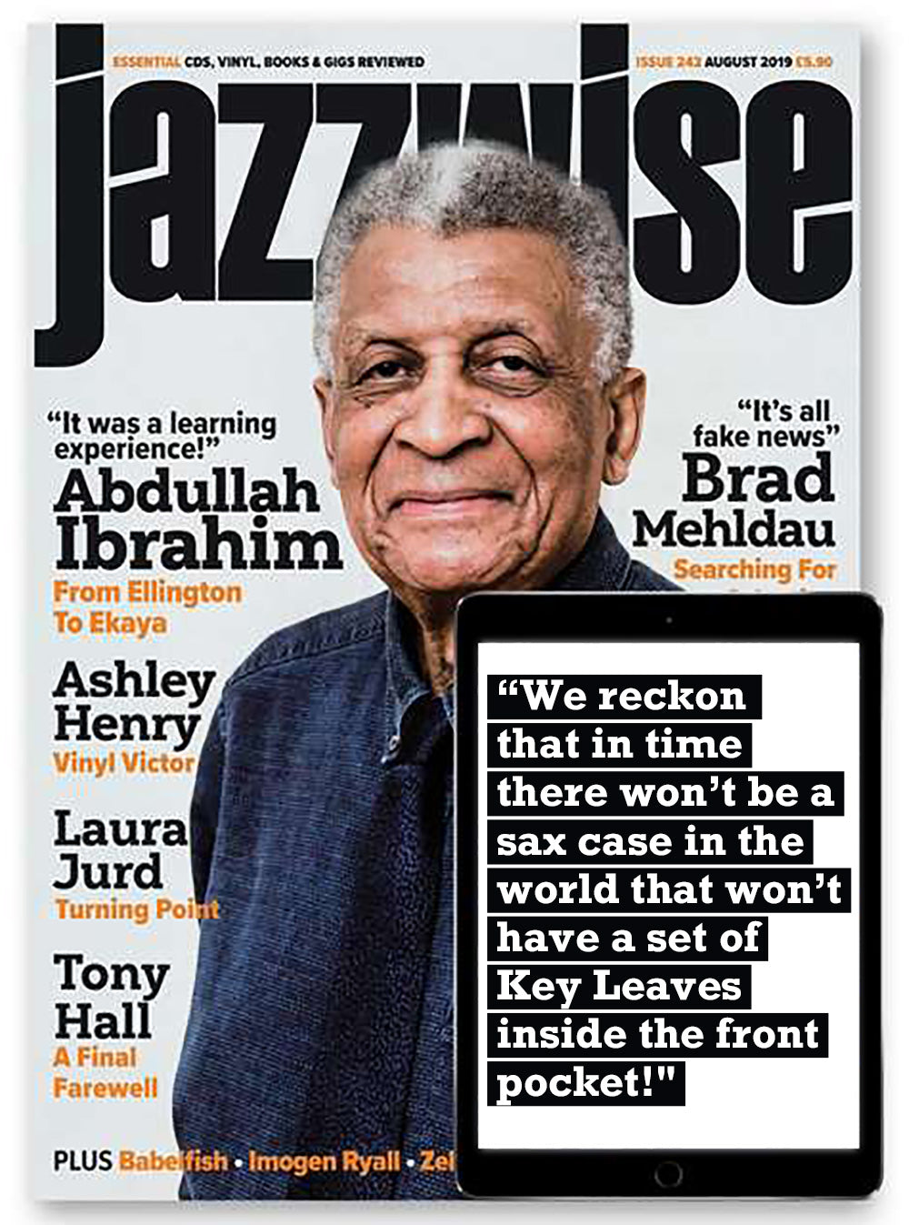 Featured in Jazzwise Magazine, 2019