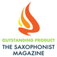The Saxophonist Magazine reviewed the Spit Sponge pad dryer and gave it "Outstanding Product" designation 